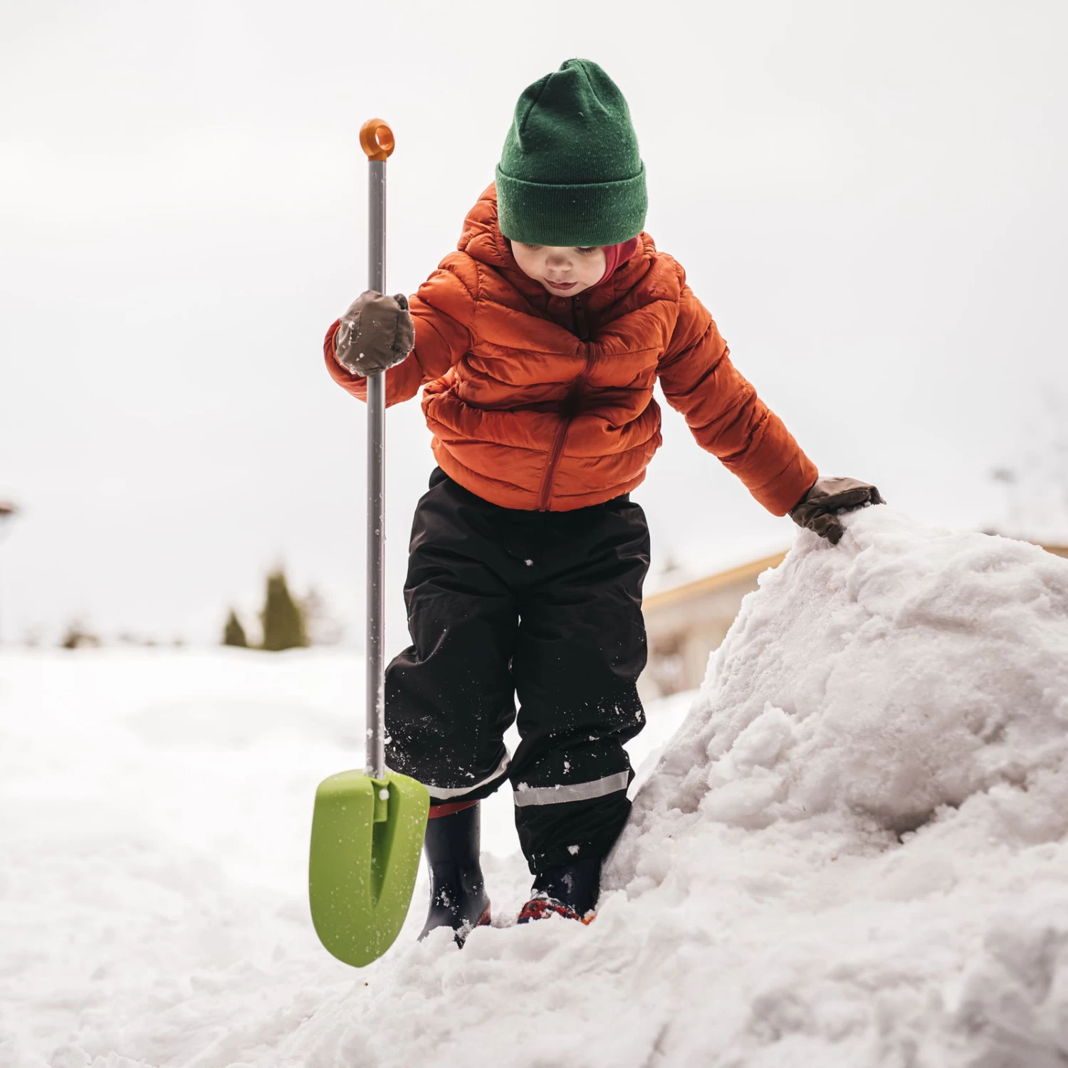 Spaten 'MyFirst Fiskars', Grün/orange – Bild 6
