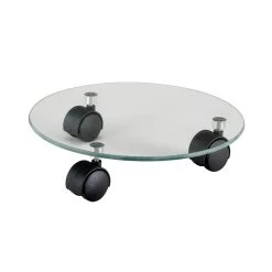 Wagner Multi Pflanzenroller Aus Glas, Mit 3 Doppelrollen, Ø Ca. 28 Cm