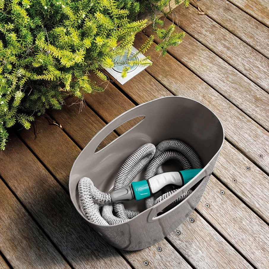 Aquapop Mit Selbstaufdehnbarem Schlauch, 5-15m, Braun, Kunststoff / Polyester – Bild 4