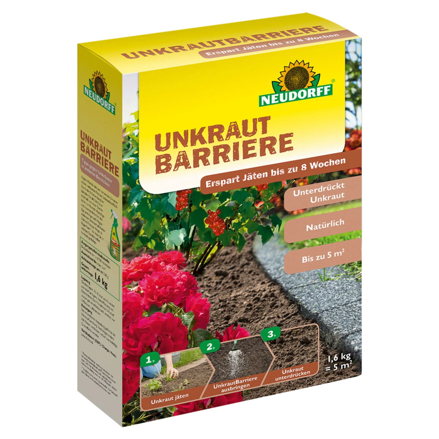 Unkraut Barriere, 1,6 Kg