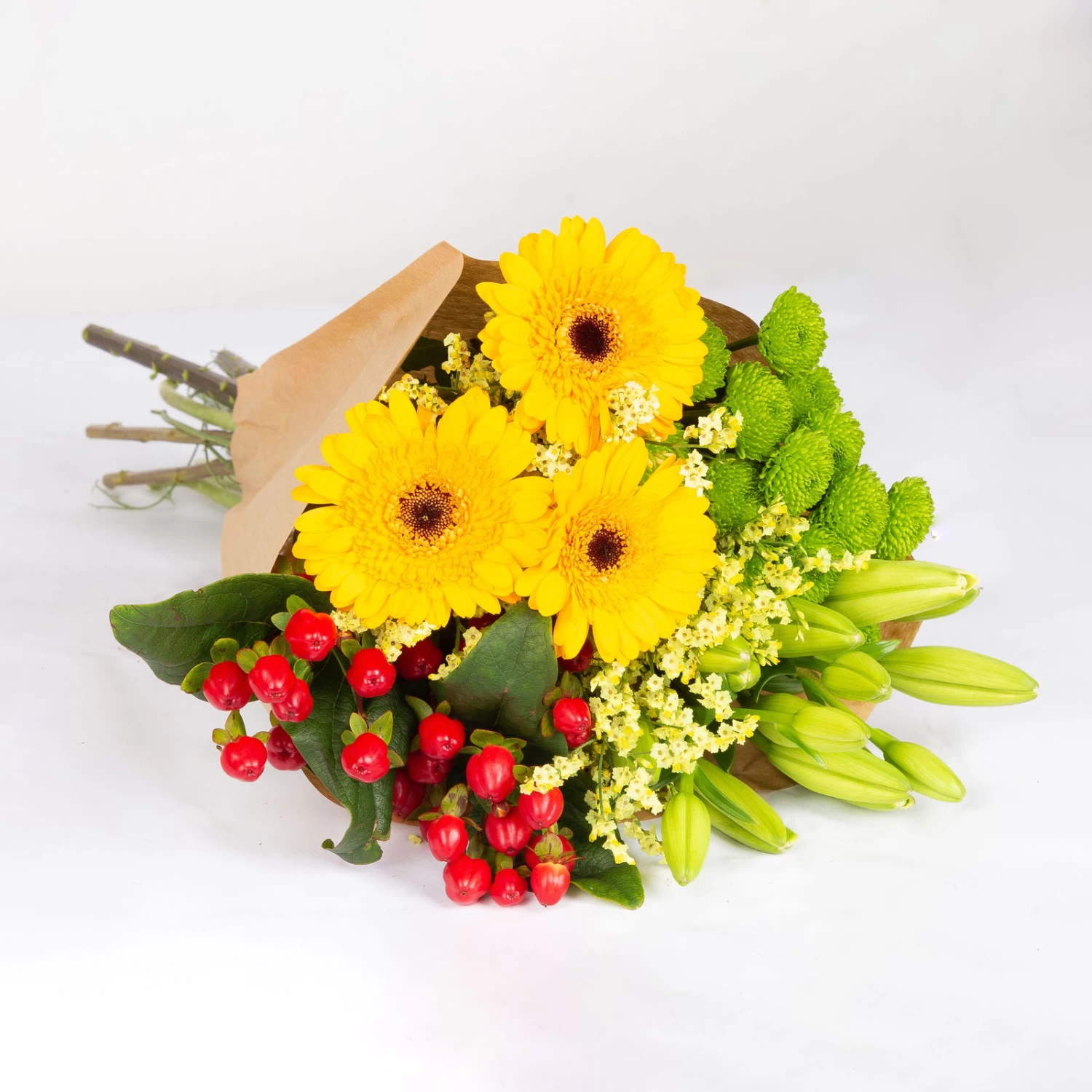 Gemischter Blumenbund 'Sonnentag' Inkl. Gratis Grußkarte – Bild 2