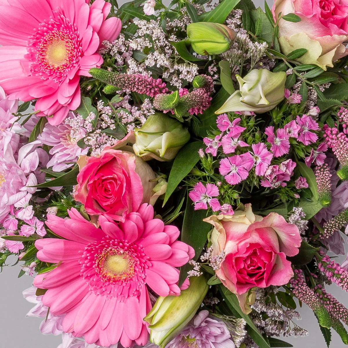 Blumenstrauß 'Firenze', Rosa, Inkl. Gratis Grußkarte – Bild 2