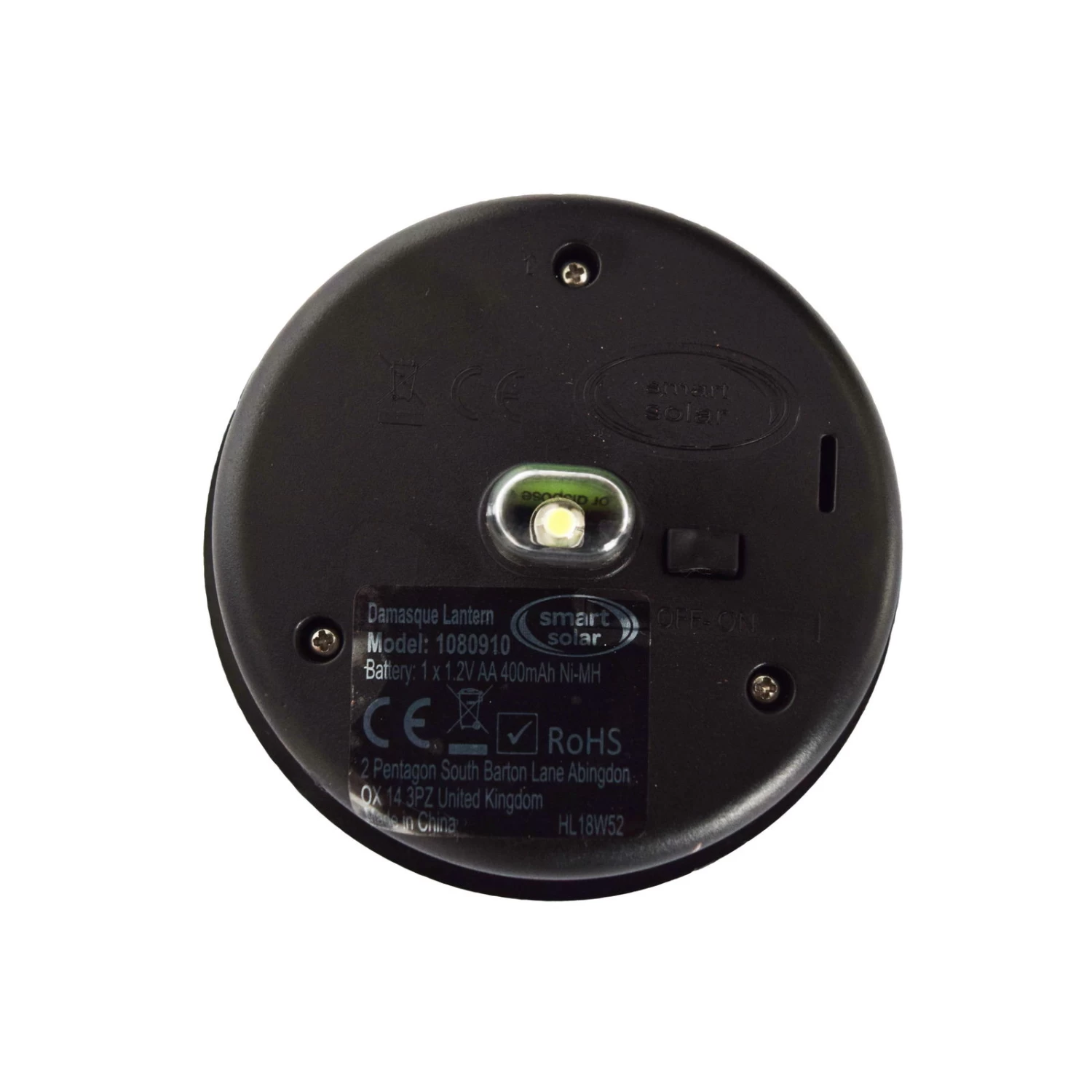 Solarlaterne Damast, Bronze, Ø 18 Cm – Bild 5