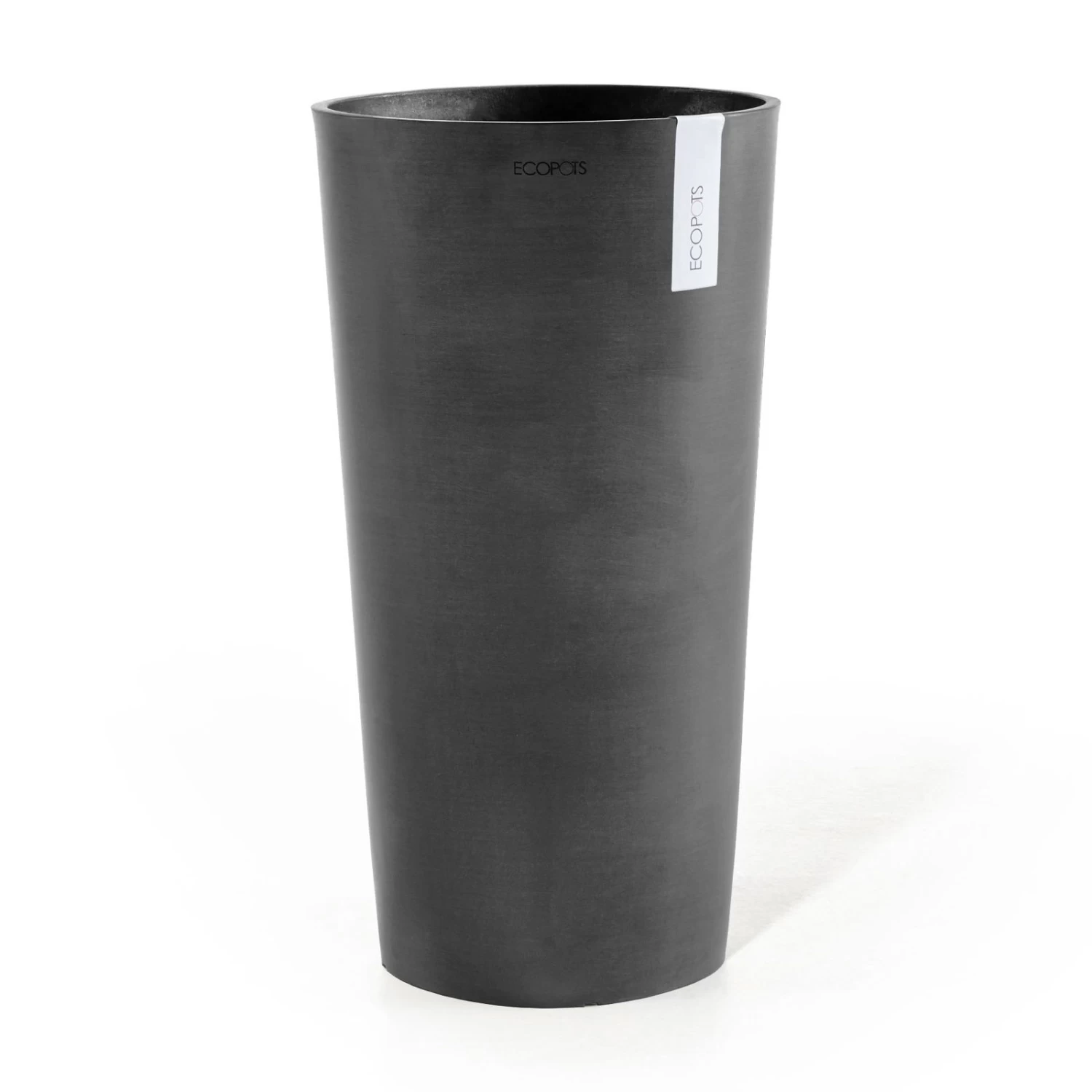 Pflanzgefäß 'Amsterdam Midi', Dunkelgrau