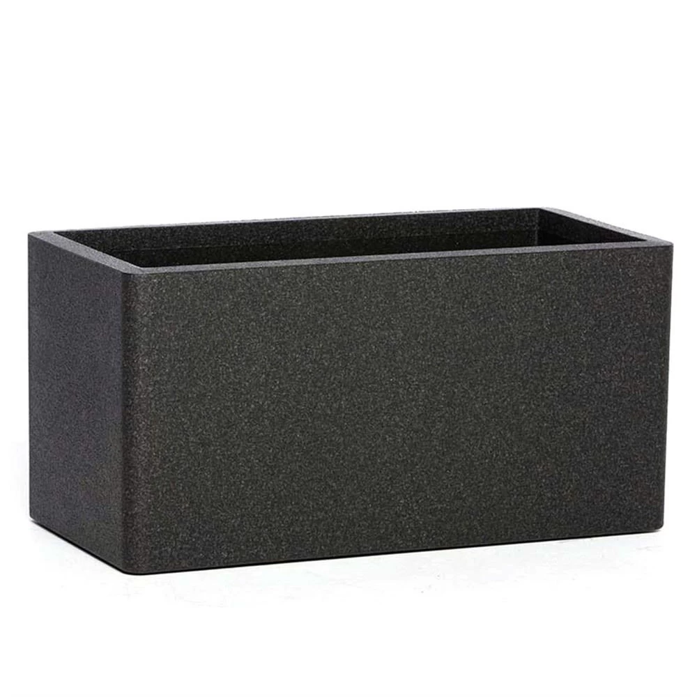 Pflanzkasten IQ Dutch Emily, Schwarz, Frostfest Bis - 40 °C, Stabil, 100% Recycelbar – Bild 2