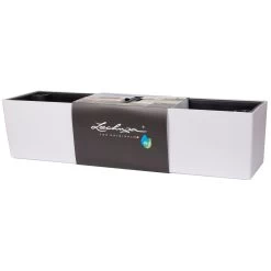 LECHUZA Balkonkasten 'Balconera Color 80', Lichtgrau, 80 X 19 X 19 Cm