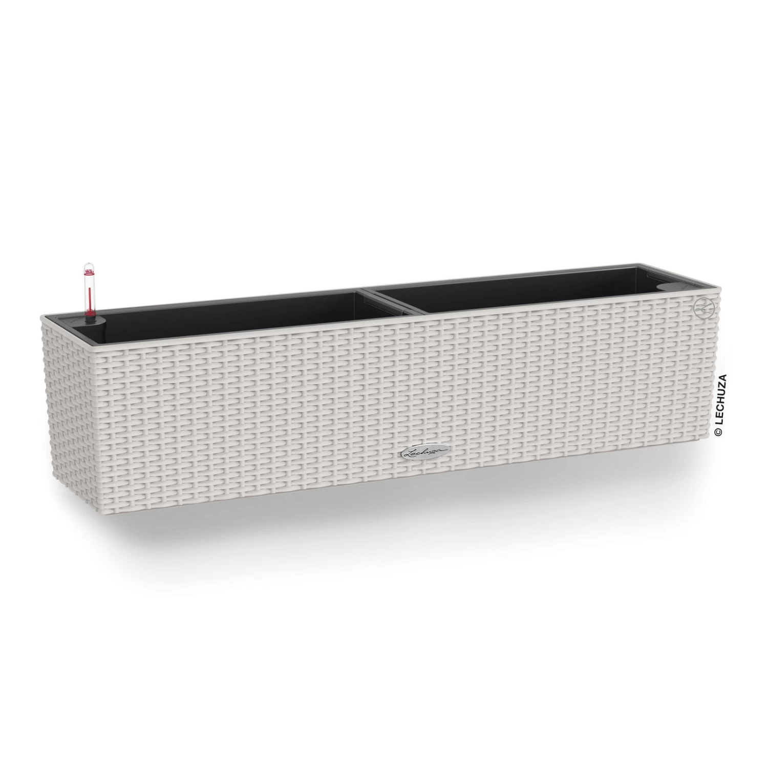 Lechuza 'Balconera Cottage 80', Schwarz, 79 X 19 X 19 Cm