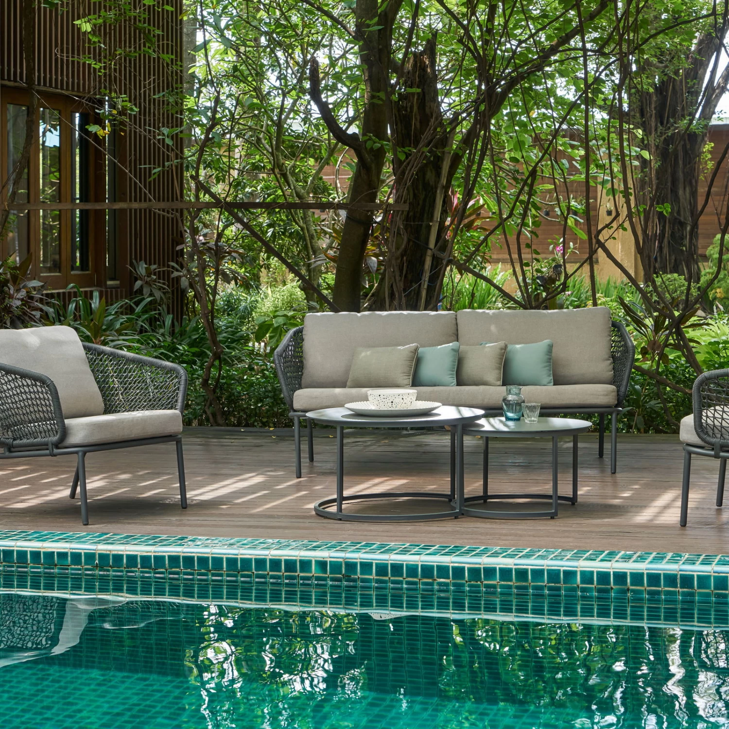 Lounge-Set 'Eagle', 5-teilig – Bild 4