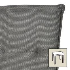 Doppler Hockerauflage Dessin 7040, Ca. 49x49x6 Cm