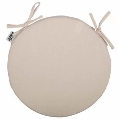 Stuhlauflage "Blanko 9013", Ca. 39 X 3,5 Cm, Hochwertig, Waschbar, Robust