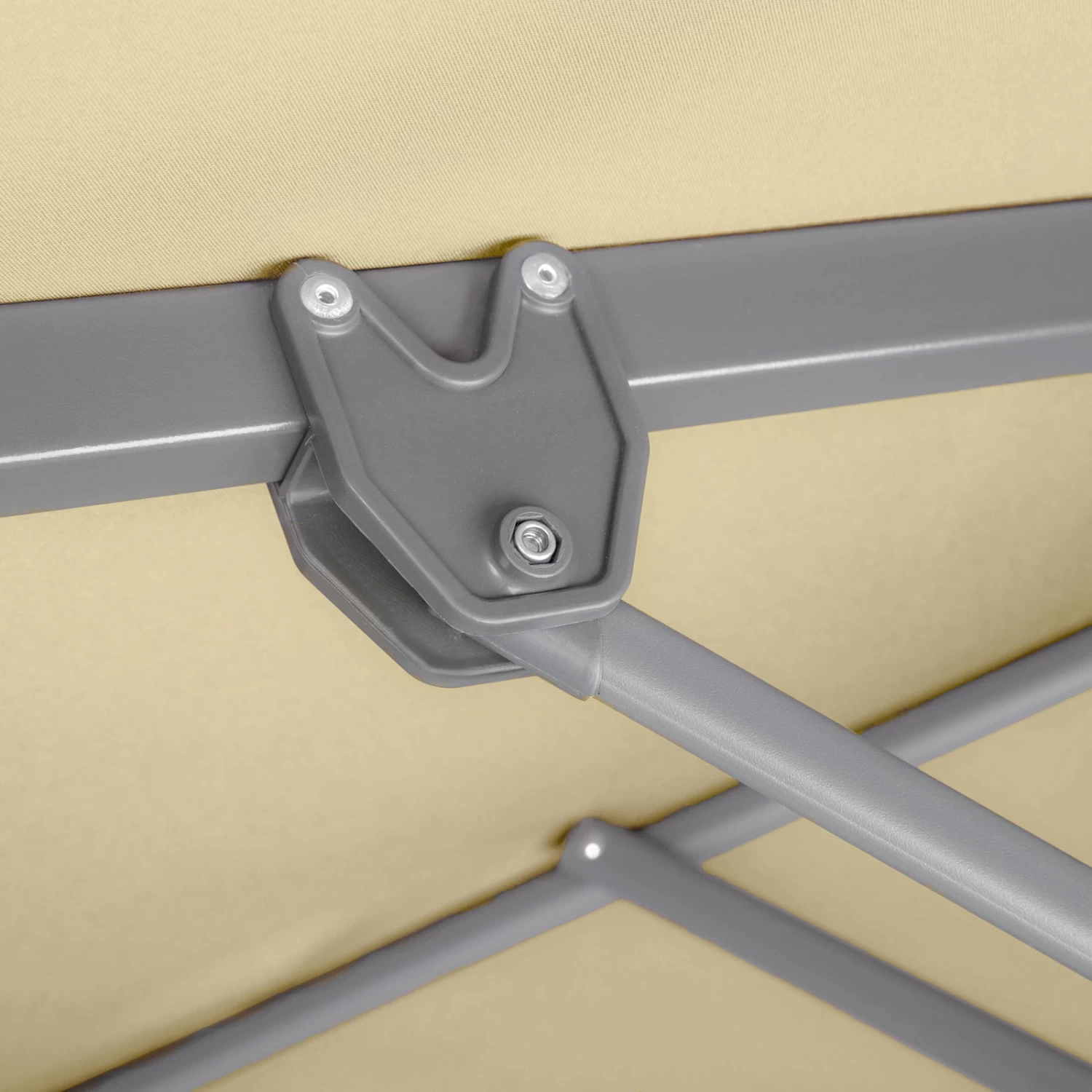 Sonnenschirm 'Rhodos Junior', 270 X 270 Cm, Natur – Bild 9