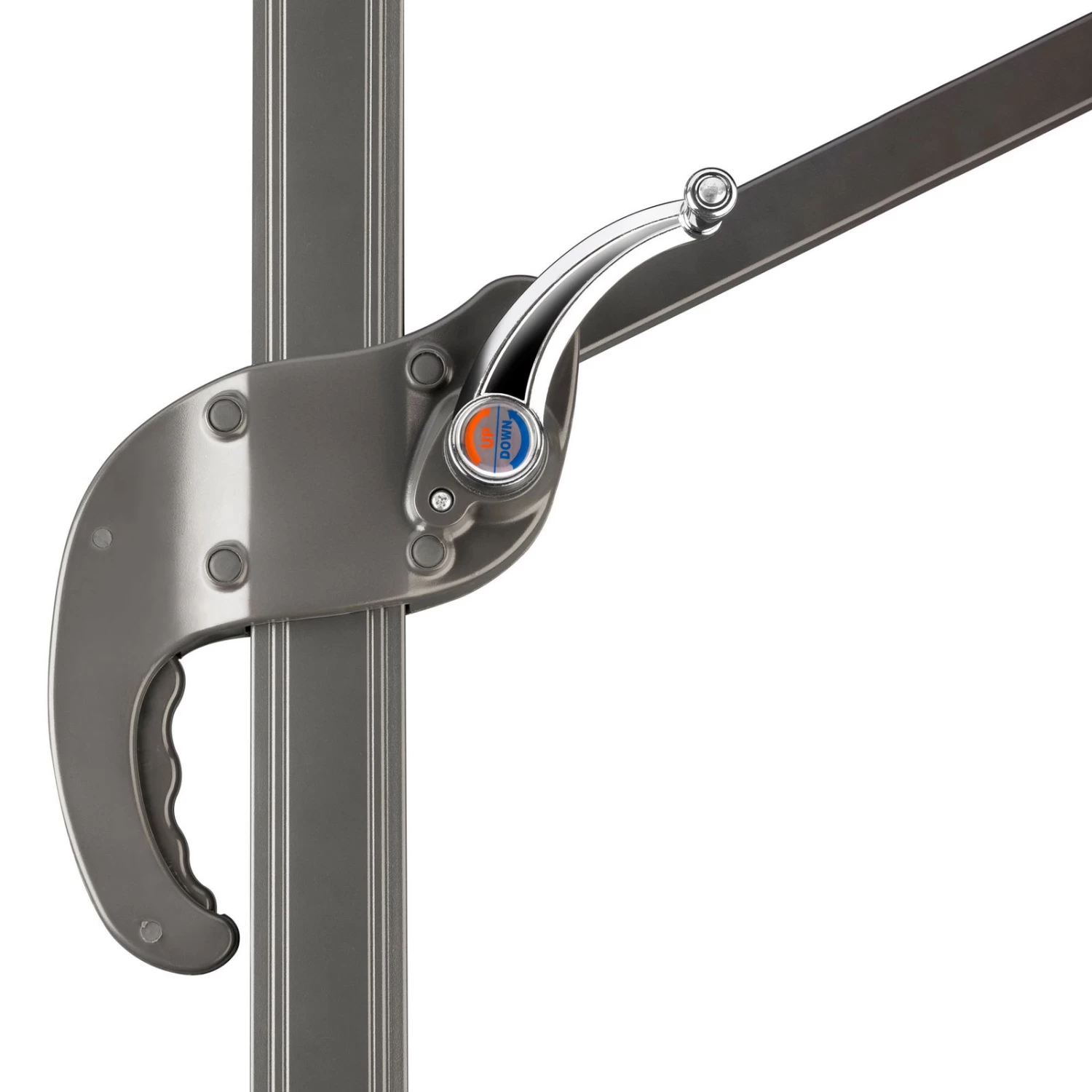 Sonnenschirm 'Rhodos Junior', 270 X 270 Cm, Natur – Bild 8