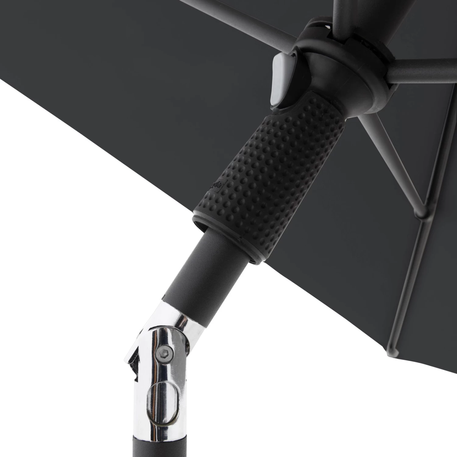 Doppler Sonnenschirm 'Active Green Edition', Anthrazit, Ca. 200 X 120 Cm – Bild 5