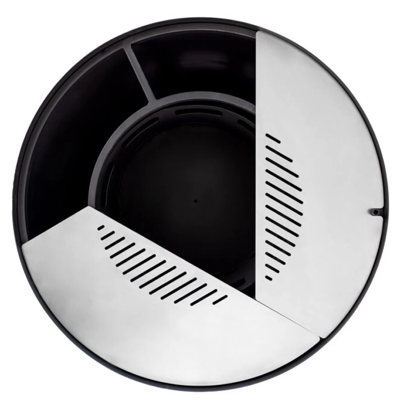 Edelstahl-Feuerstelle 'TRIA', Schwarz, 100 X 55 X 100 Cm – Bild 13