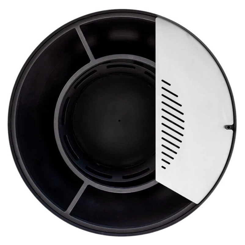 Edelstahl-Feuerstelle 'TRIA', Schwarz, 100 X 55 X 100 Cm – Bild 11