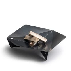 Höfats TRIPLE 90 Feuerschale In Schwarz, Maße 90 X 78 X 24 Cm