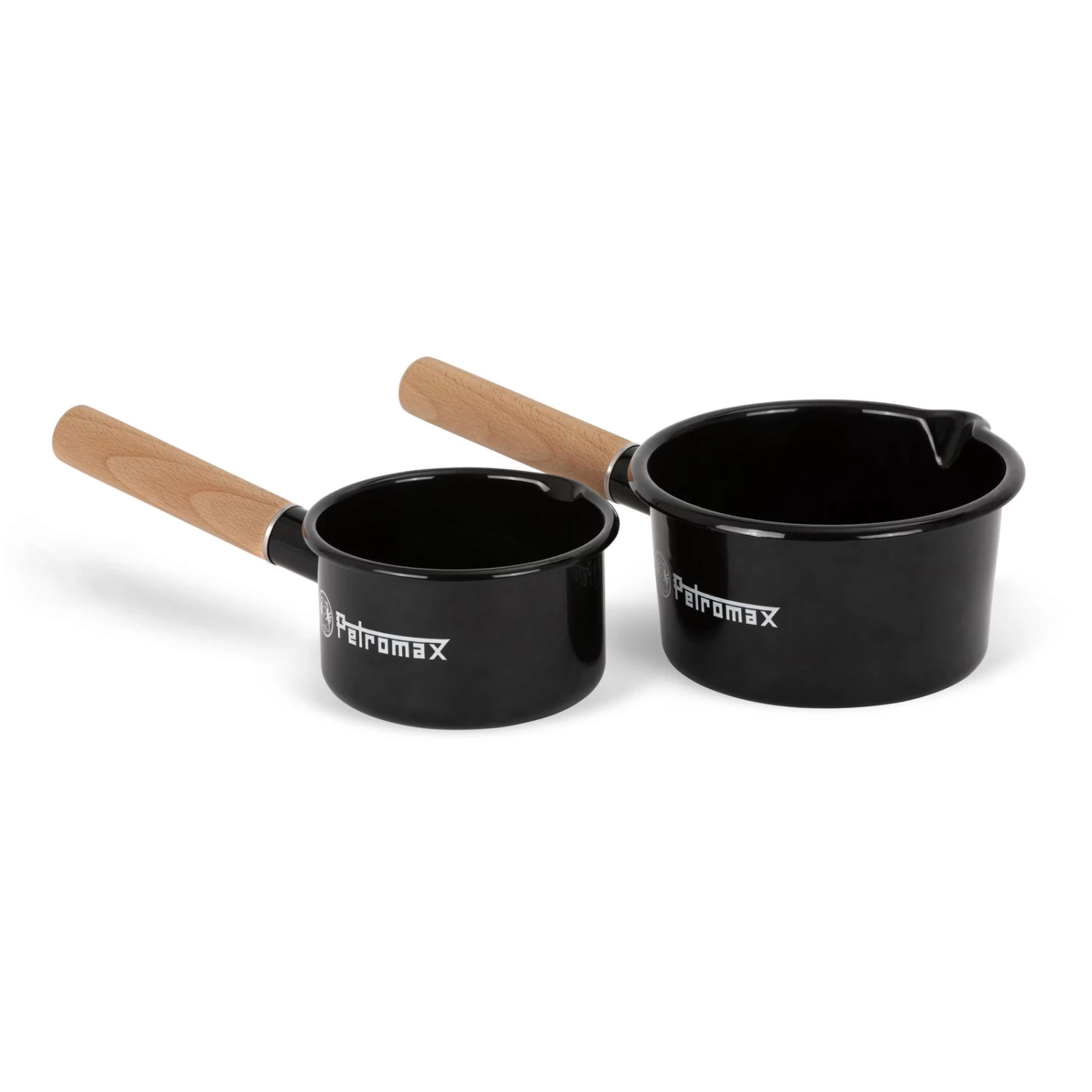 Petromax Stieltopf, Schwarz, Edelstahl/Holz, Ca. 1 Liter – Bild 3