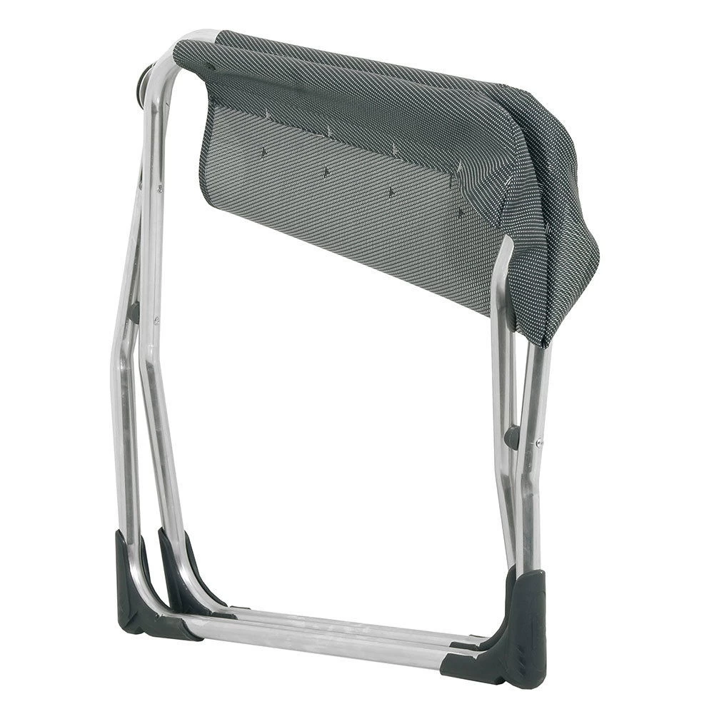 Crespo Hocker/Beinauflage Compact Klappbar, Silber/anthrazit – Bild 2