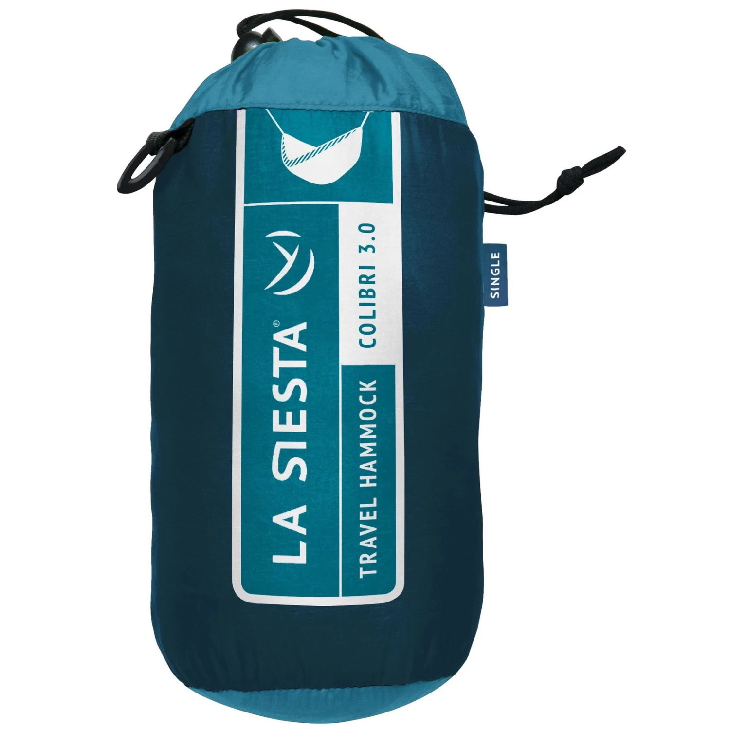 LA SIESTA Single-Reisehängematte Colibri 3.0, River, Nylon, Bis 180 Kg, Reißfest, Leicht – Bild 3