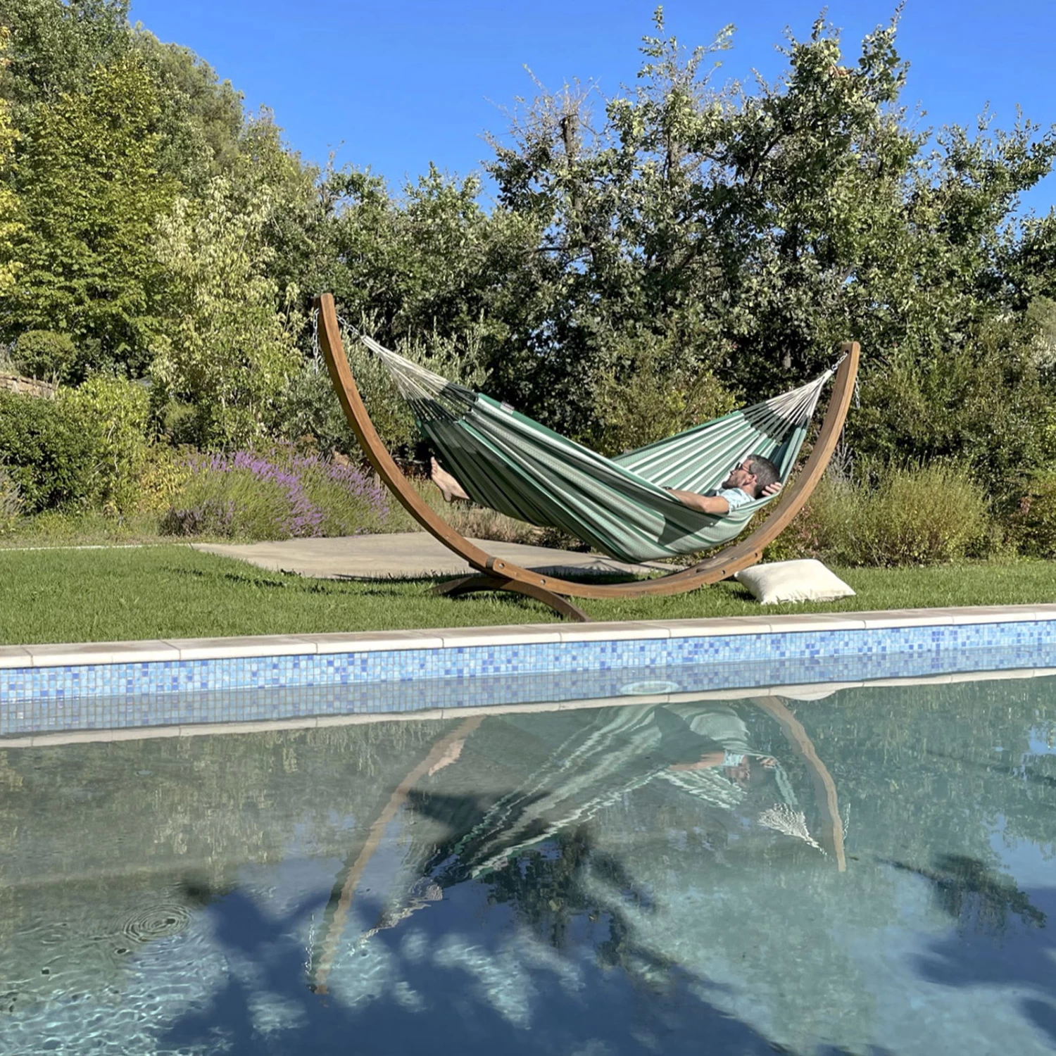 LA SIESTA HĂ€ngematte 'Modesta', Agave, Doppel - L 350 X B 160 Cm â Bild 2