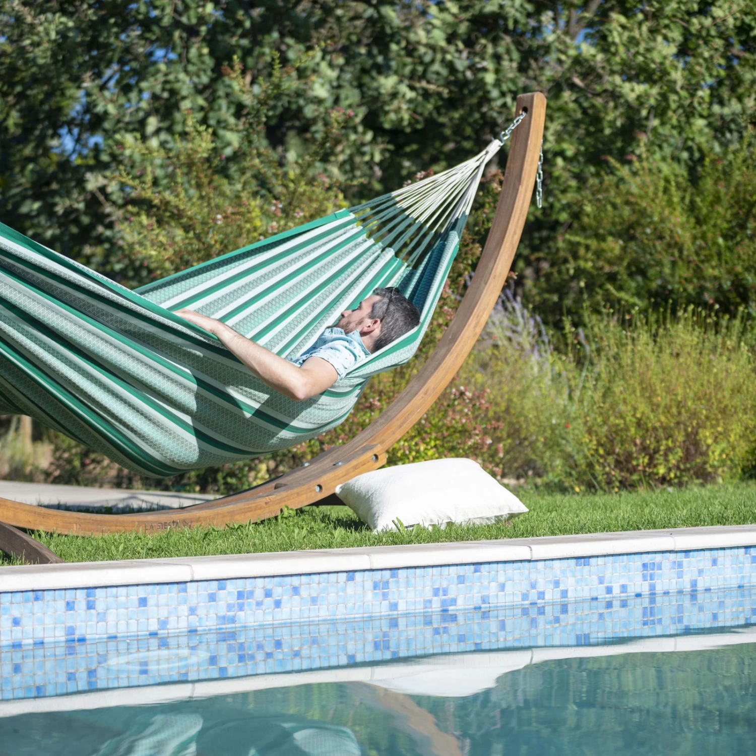 LA SIESTA HĂ€ngematte 'Modesta', Agave, Doppel - L 350 X B 160 Cm â Bild 3